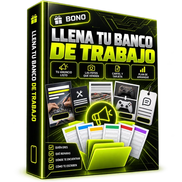 Bono 6, Llena Tu Banco de Trabajo